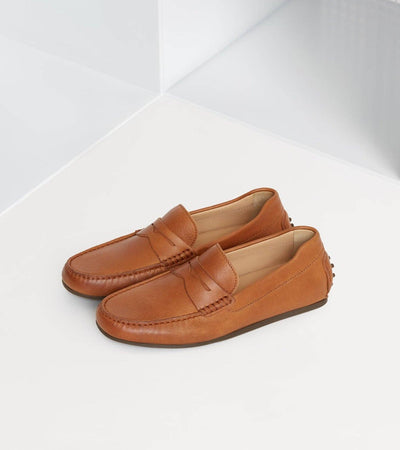 Decker Men's Suede Loafers Handcrafted in Portugal: Sand Suede / 11